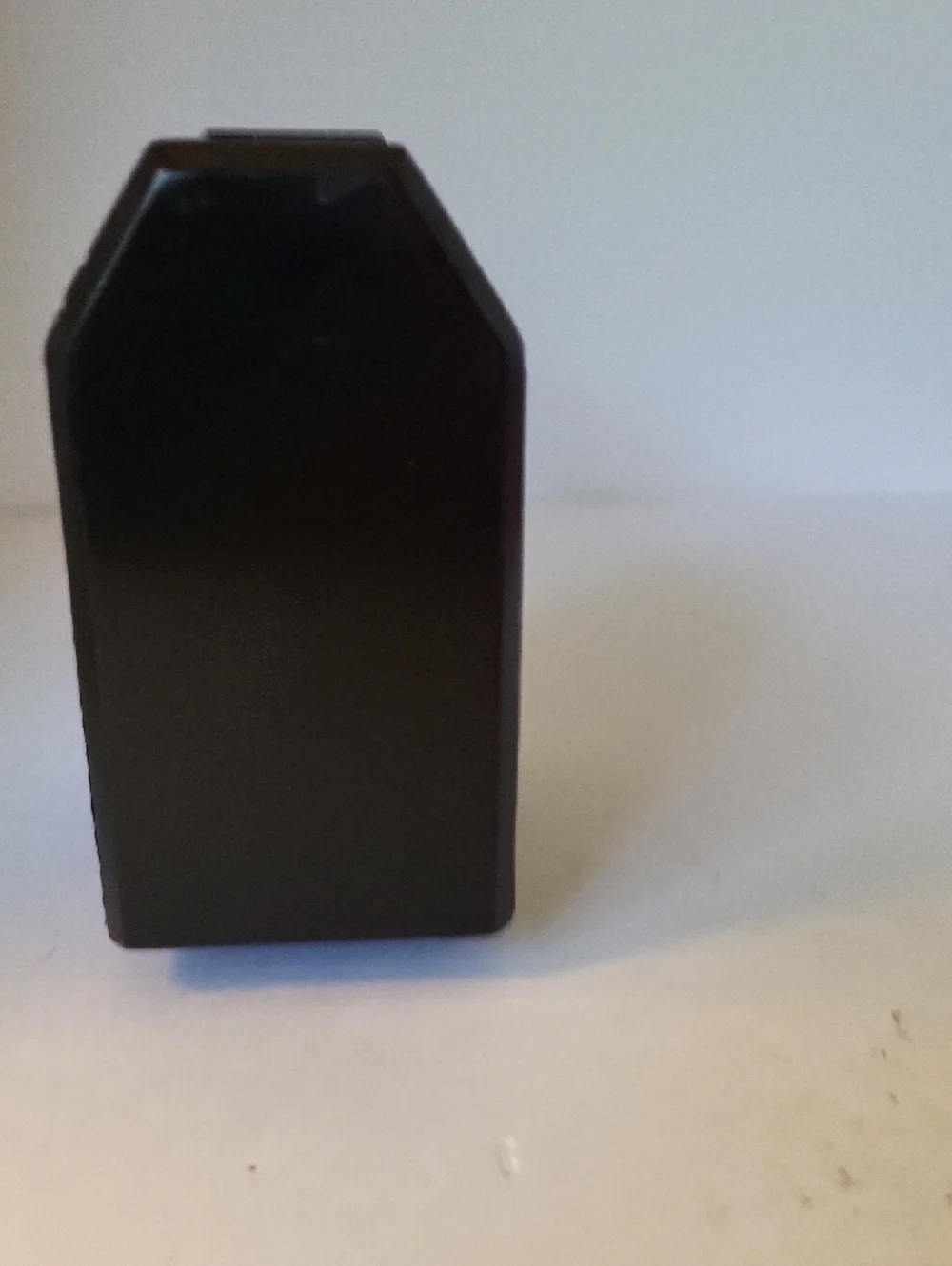Black Wooden Desk Caddy with Ukranian Folk Design